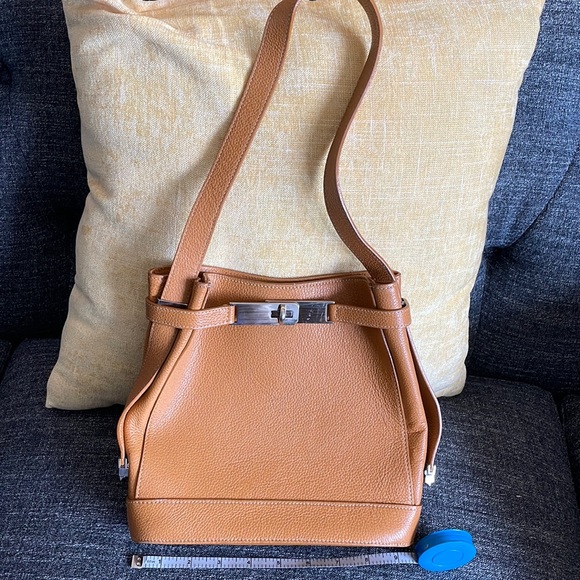 Francesco Biasia Handbags - EUC genuine leather bag / shoulder